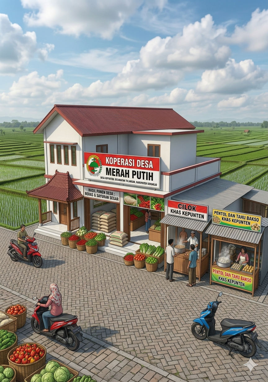 Koperasi Desa Merah Putih: Menggerakkan Ekonomi Akar Rumput dari Desa Kepunten